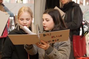 Kunst-Schul-Projekt Blaues-Wunder Kunstschule Oldenburg